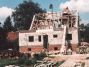 Das neue Haus der Hillenbergs 1989 in Berlin-Karow